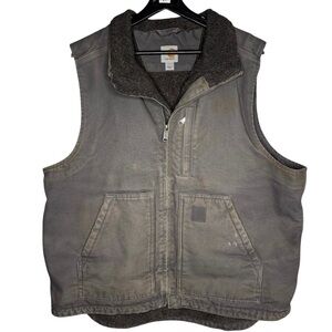 Carhartt Men's Gray Vest L *see description*